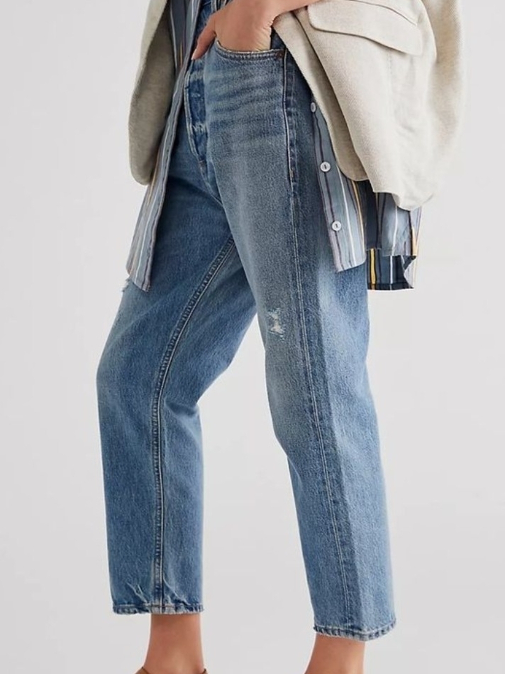 Citizens of Humanity Pony Boy Jeans cropped mid-rise jeans, $248 MSRP
